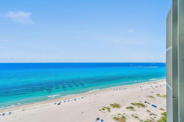 water view with local beach