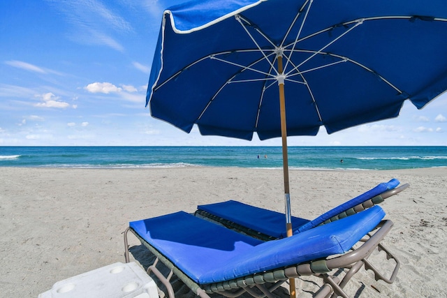 water view with local beach