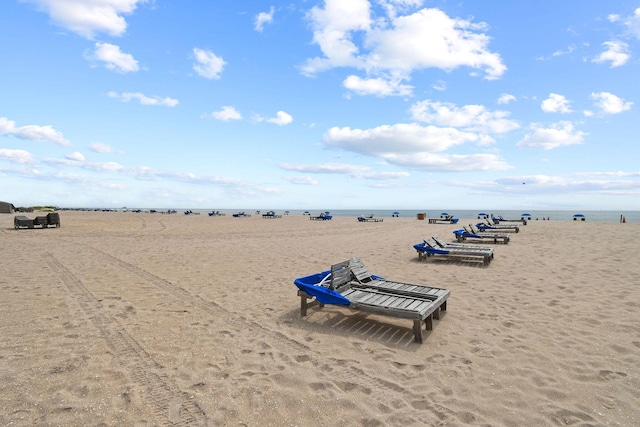water view featuring nearby beach
