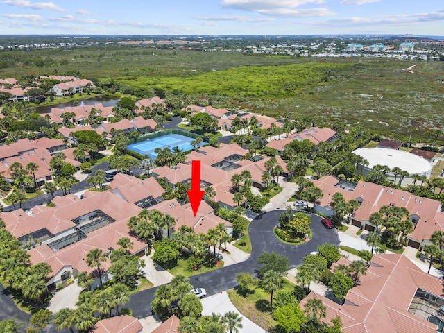 701 Sea Oats Dr Unit A-4, Juno Beach, FL 33408 - aerial overview of property's location featuring nearby suburban area