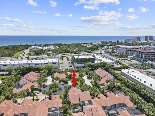 701 Sea Oats Dr Unit A-4, Juno Beach, FL 33408 - drone / aerial view of a nearby body of water