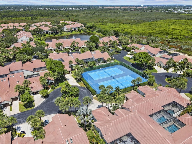 701 Sea Oats Dr Unit A-4, Juno Beach, FL 33408 - aerial view of residential area with a nearby body of water