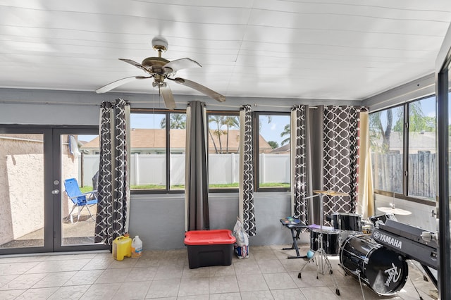 8611 NW 47th Ct, Lauderhill, FL 33319 - view of sunroom / solarium