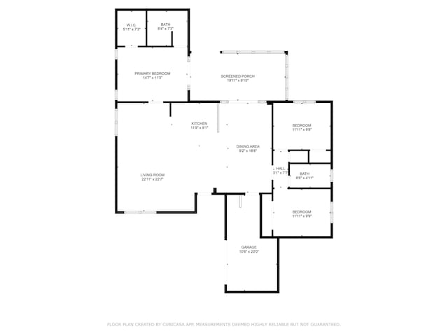 8611 NW 47th Ct, Lauderhill, FL 33319 - home floor plan