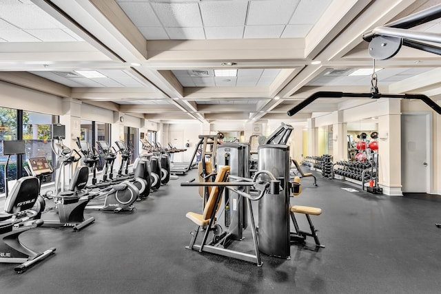 14838 Strand Ln, Delray Beach, FL 33446 - view of exercise room