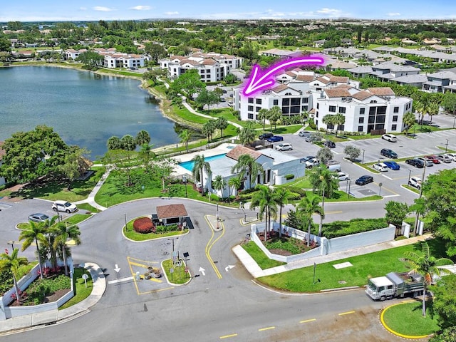 210 Lake Pointe Dr Unit 310, Oakland Park, FL 33309 - aerial view of a large body of water and a pool