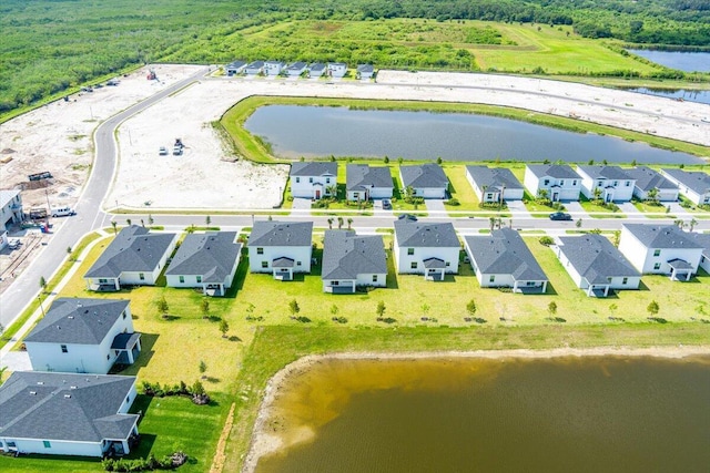3527 Angler Dr, Fort Pierce, FL 34946 - aerial view of residential area with a large body of water and a forest