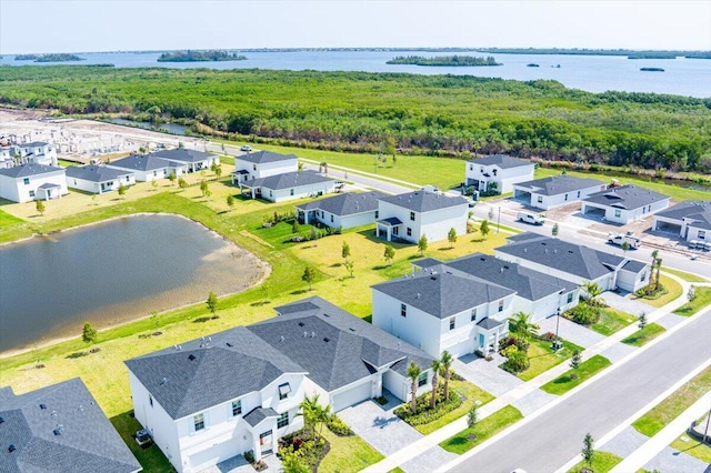 3527 Angler Dr, Fort Pierce, FL 34946 - aerial view of residential area with a nearby body of water