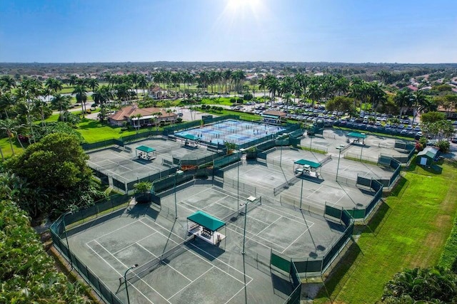 drone / aerial view