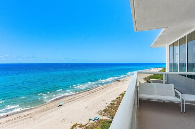 water view with local beach