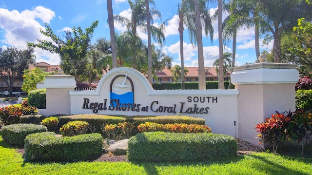 5876 Regal Glen Dr Unit 209, Boynton Beach, FL 33437 - view of community / neighborhood sign