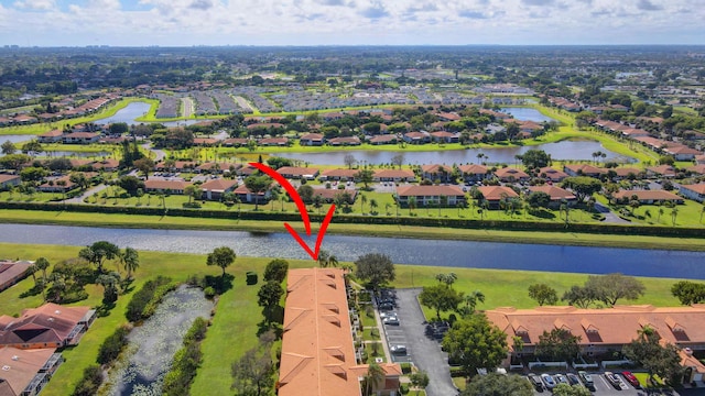 5876 Regal Glen Dr Unit 209, Boynton Beach, FL 33437 - aerial view of property's location with a nearby body of water and nearby suburban area