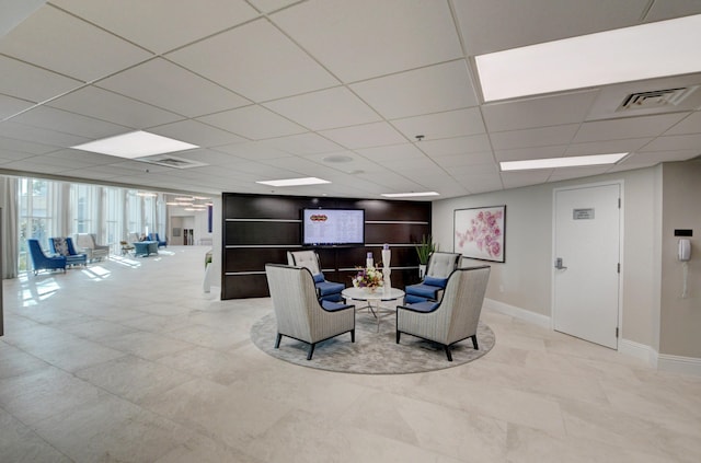 5876 Regal Glen Dr Unit 209, Boynton Beach, FL 33437 - community lobby featuring a drop ceiling