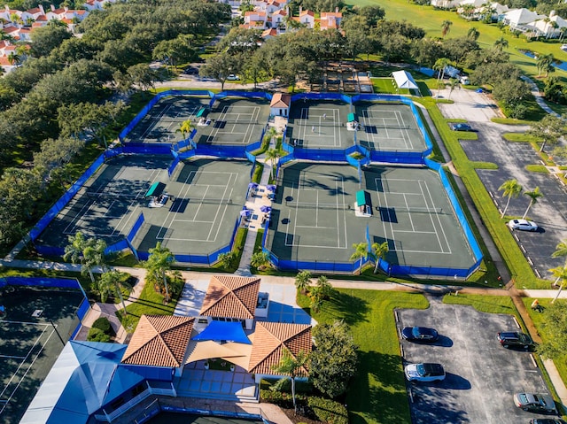 aerial view