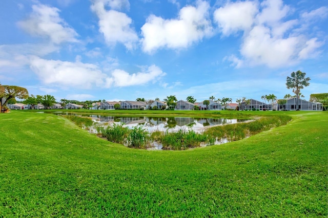 water view featuring nearby suburban area