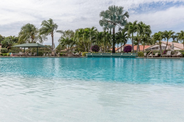 view of community pool