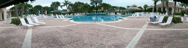 community pool featuring a patio