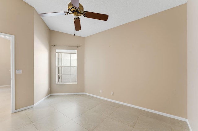 6616 Marissa Cir, Lake Worth, FL 33467 - spare room with a ceiling fan, baseboards, and light tile patterned floors