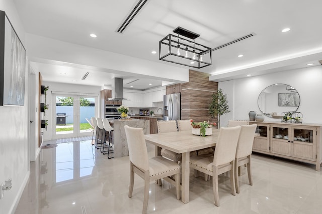 11290 SW 48th St, Miami, FL 33165 - dining room featuring recessed lighting