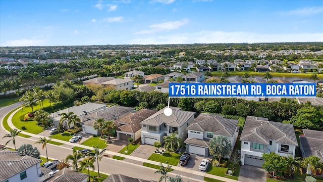 17516 Rainstream Rd, Boca Raton, FL 33496 - aerial perspective of suburban area