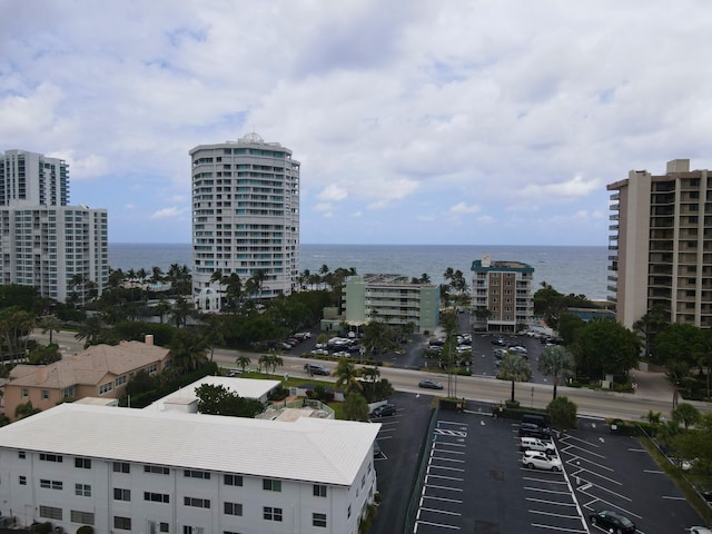 1760 Bel Air Ave, Lauderdale By The Sea, FL 33062 - water view featuring nearby urban area
