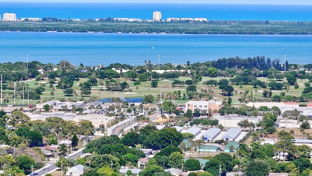 1402 Nebraska Ave Unit 3B, Fort Pierce, FL 34950 - aerial view of a large body of water