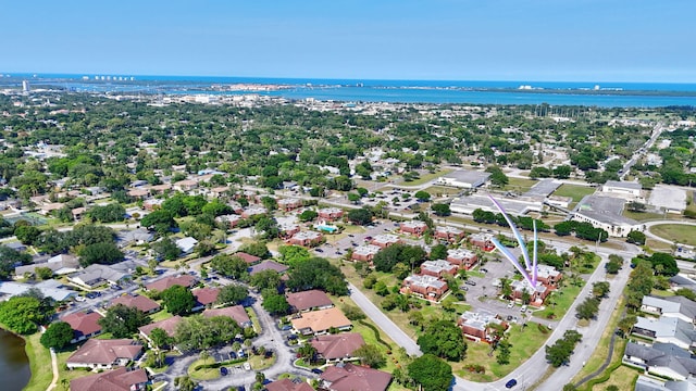 1402 Nebraska Ave Unit 3B, Fort Pierce, FL 34950 - aerial view of property and surrounding area with a nearby body of water and nearby suburban area