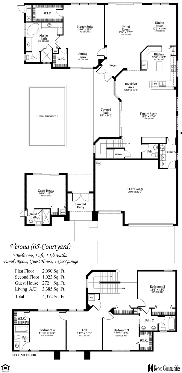 106 Sedona Way, Palm Beach Gardens, FL 33418 - home floor plan