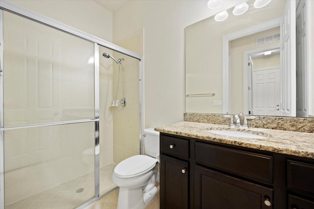 10557 Pisa Rd, Wellington, FL 33414 - full bath featuring toilet, a shower stall, and vanity