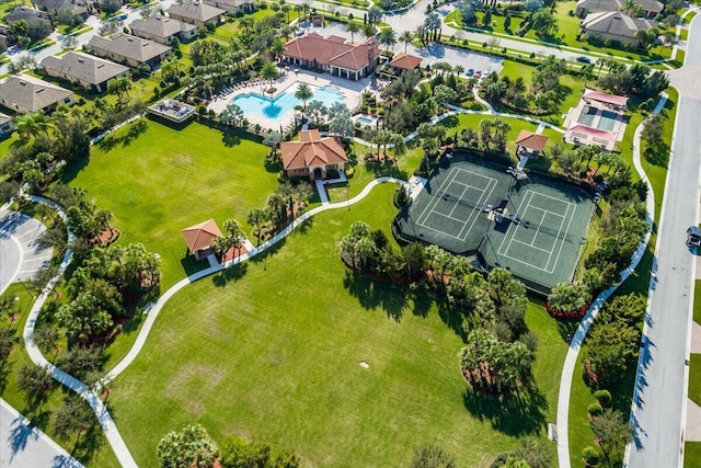 10557 Pisa Rd, Wellington, FL 33414 - aerial view of property's location with a pool and nearby suburban area