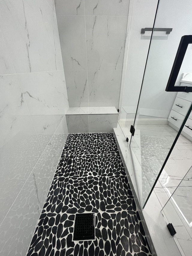 1720 SW 13th St, Boca Raton, FL 33486 - bathroom view of a tile shower