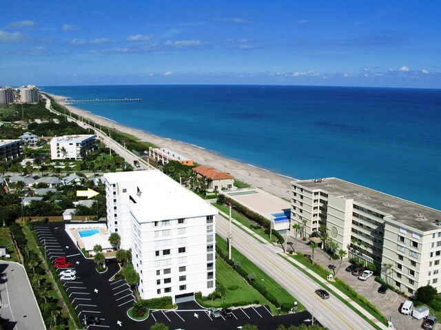 911 Ocean Dr Unit 401, Juno Beach, FL 33408 - aerial view of apartment complex and a large body of water