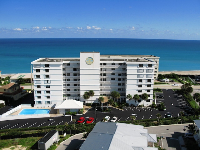 911 Ocean Dr Unit 401, Juno Beach, FL 33408 - view of apartment building / complex featuring a water view