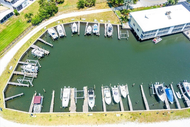 71 S Las Olas Dr, Jensen Beach, FL 34957 - aerial view of a large body of water