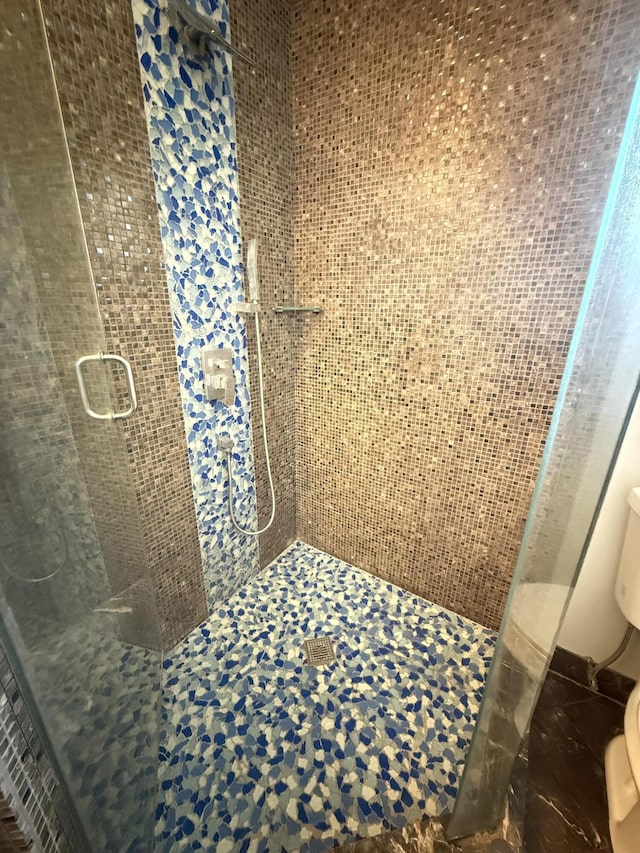 257 SW 5th St, Boca Raton, FL 33432 - full bathroom with a shower stall and toilet