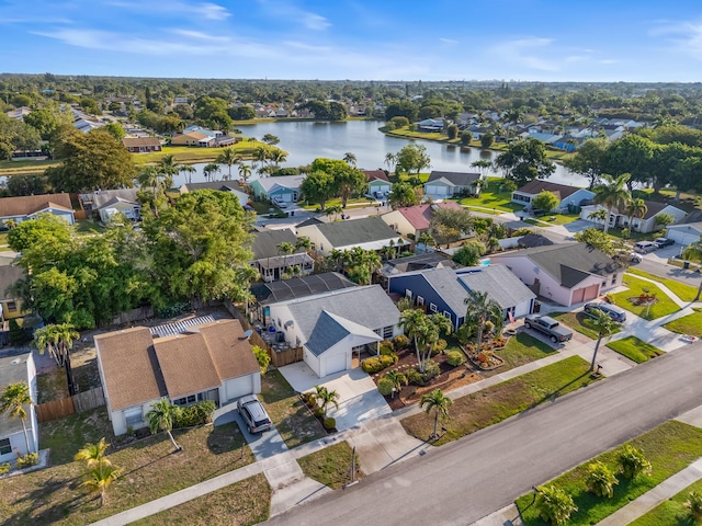 5157 Canal Cir S, Lake Worth, FL 33467 - aerial perspective of suburban area with a nearby body of water