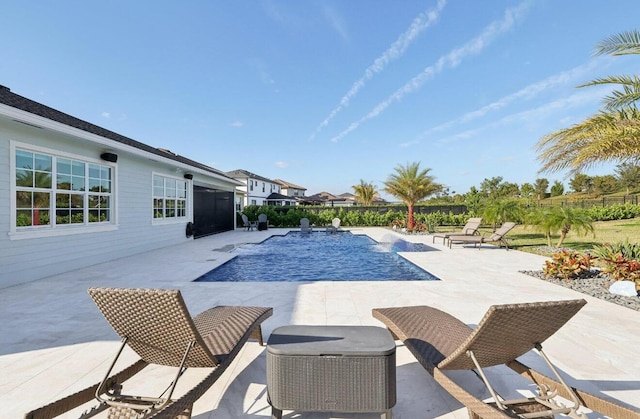 822 Hookline Cir, Loxahatchee, FL 33470 - view of pool featuring a patio area