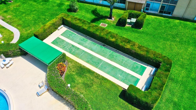 aerial view