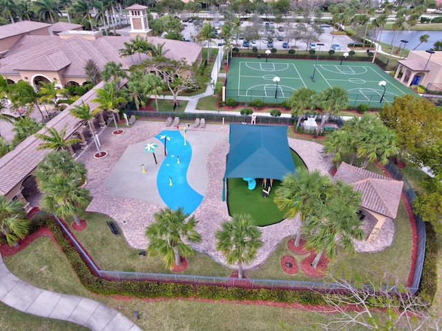 drone / aerial view