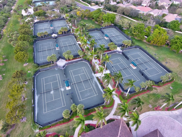 drone / aerial view