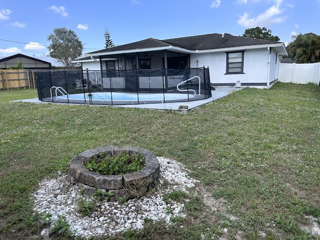 574 NW Marion Ave, Port Saint Lucie, FL 34983 - back of house featuring a patio