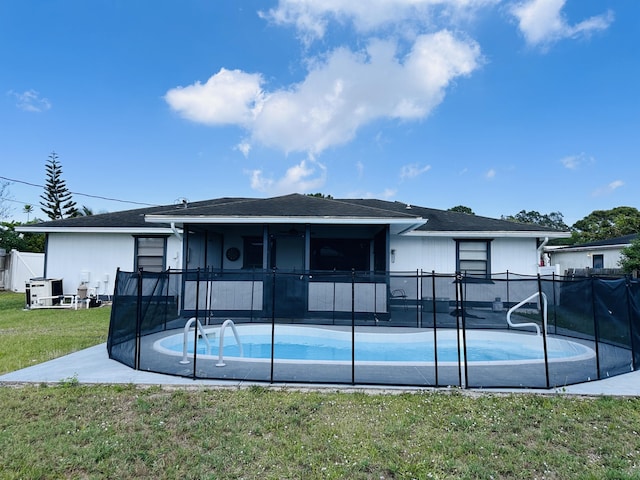 574 NW Marion Ave, Port Saint Lucie, FL 34983 - rear view of property featuring a patio area
