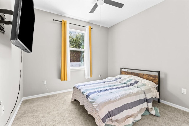 2509 SW Kenilworth St, Port Saint Lucie, FL 34953 - carpeted bedroom with baseboards and ceiling fan