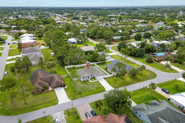 2509 SW Kenilworth St, Port Saint Lucie, FL 34953 - aerial perspective of suburban area