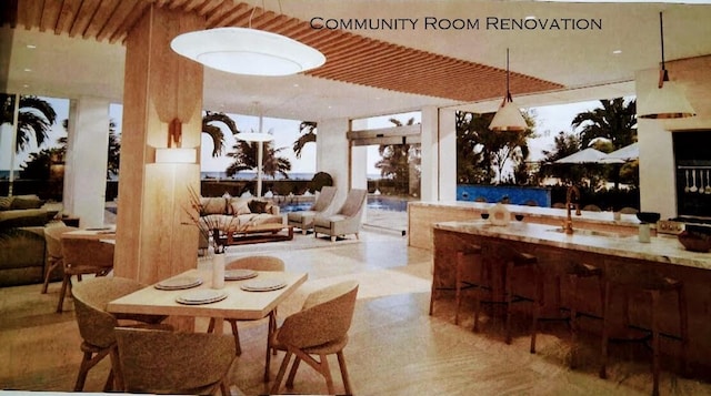 3000 S Ocean Blvd Unit 6010, Boca Raton, FL 33432 - view of dining area