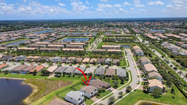 4646 Eventing St, Lake Worth, FL 33467 - aerial view of property's location featuring a nearby body of water and nearby suburban area