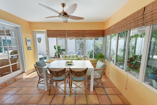 1228 George Bush Blvd Unit 4, Delray Beach, FL 33483 - view of sunroom / solarium