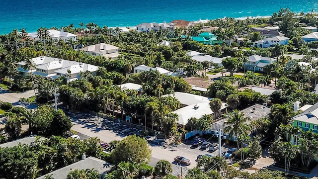 1228 George Bush Blvd Unit 4, Delray Beach, FL 33483 - aerial overview of property's location with a nearby body of water and nearby suburban area