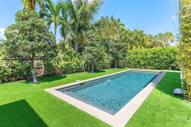 view of pool