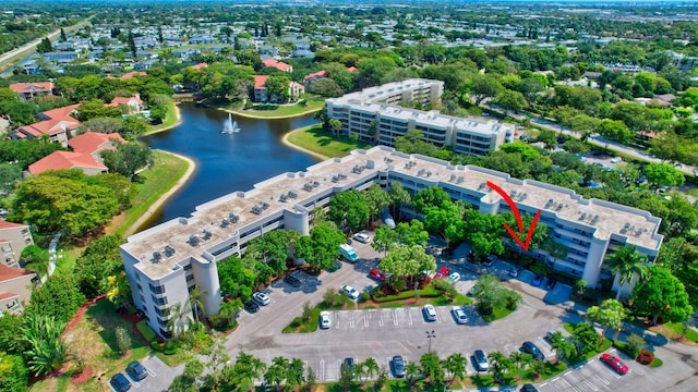 2070 Homewood Blvd Unit 1115, Delray Beach, FL 33445 - bird's eye view of a large body of water and apartment complex / building